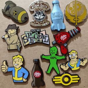 Fallout Mystery Pin Badge Series 2 Enamel Pins Full Set Of 12 Collectible Badges